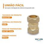 UNIÃO FÁCIL 22 mm