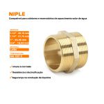 NIPLE LATÃO VIAPRESS