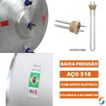 RESERVATÓRIO TÉRMICO 800 LTS BP AÇO 316