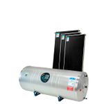 CONJUNTO BOILER SOLAR 500 LTS AÇO 304 + 3 COLETOR 170X100CM
