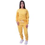 Conjunto moletom amarelo discount feminino