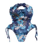 Maiô Plus Size Engana Mamãe Com Bojo Fixo Azul Marinho