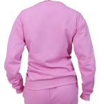 Blusa Moletom Masculina Lisa Fechada Rosa