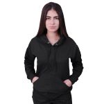 Blusa Moletom Canguru Infantil Juvenil Preta
