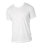 Camiseta T-Shirt Infantil Juvenil Lisa Branca