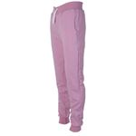 Calça Moletom Plus Size Skinny Jogger Rosa