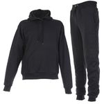 Conjunto Moletom Plus Size Peluciado Preto