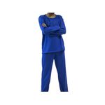 Pijama Infanto Juvenil Inverno Manga Longa Azul