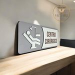 Placa De Sinalização | Centro Cirúrgico