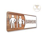 Placa De Sinalização | Banheiro