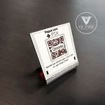 Placa de Qrcode PIX - Design Inovador