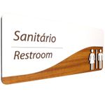 Placa de Sinalização |Sanitário