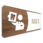 Placa De Sinalização | Raio-X - MDF 15x13cm