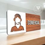 Placa De Sinalização | Comercial