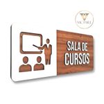 Placa De Sinalização | Sala de Cursos