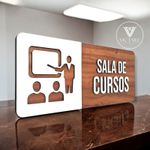 Placa De Sinalização | Sala de Cursos