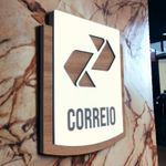 Placa De Sinalização - Correio - MDF 15x13cm 