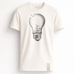 T-shirt Lâmpada – Branca