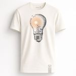 T-shirt Lâmpada – Branca