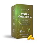 PURAVIDA VEGAN OMEGA 3 DHA 60CAPS 500MG