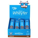 Display Barrinha De Proteina Choco Wheyfer Chocolate +mu 25g 12unidades