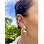 Piercing Fake Duplo Basic Banhado a Ouro