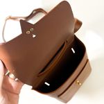 Bolsa CrossBody 2 em 1 Caramelo em Couro Legítimo