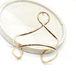Bracelete Arabesco Banhado a Ouro