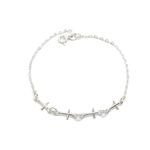 Pulseira Crucifixos em Prata 925