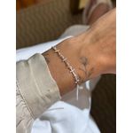 Pulseira Crucifixos em Prata 925