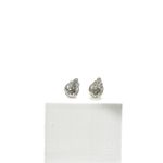 Brinco Zircônia Gota M em Prata 925