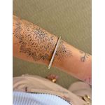 Bracelete Slim Cravejado Banhado a Ouro 