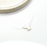 Choker Nylon Espírito Santo em Madrepérola Banhada a Ouro