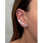 Brinco Earcuff Maxi Banhado a Ouro