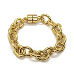 Pulseira Elos Basic Banhado a Ouro