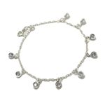 Pulseira Zircônias em Prata 925