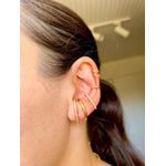 Piercing Basic em Prata 925 com Banho de Ouro