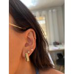 Piercing Basic em Prata 925 com Banho de Ouro