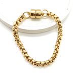 Pulseira Veneziana Plus Banhado a Ouro