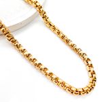 Corrente Veneziana Plus Banhada a Ouro