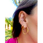 Piercing Fake Cordão Baiano Banhado a Ouro