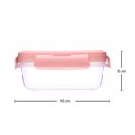KITS 3 POTINHOS HERMETICOS ROSA