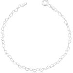 Pulseira Elo Coração Prata 925