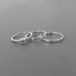 Par Aliança de Prata Clássica Com Zirconia 2mm 