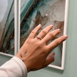 Anel Solitário Eva Prata 925 