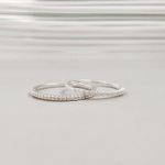 Anel Aparador Cravejado Nina Prata 925 