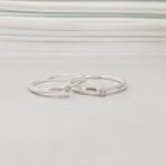 Anel Solitário Eva Prata 925 