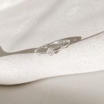 Anel Trevo Prata 925 