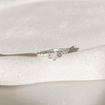 Anel Solitário Cravejado Agatha Prata 925 