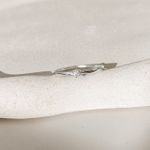 Anel Solitário Eva Prata 925 